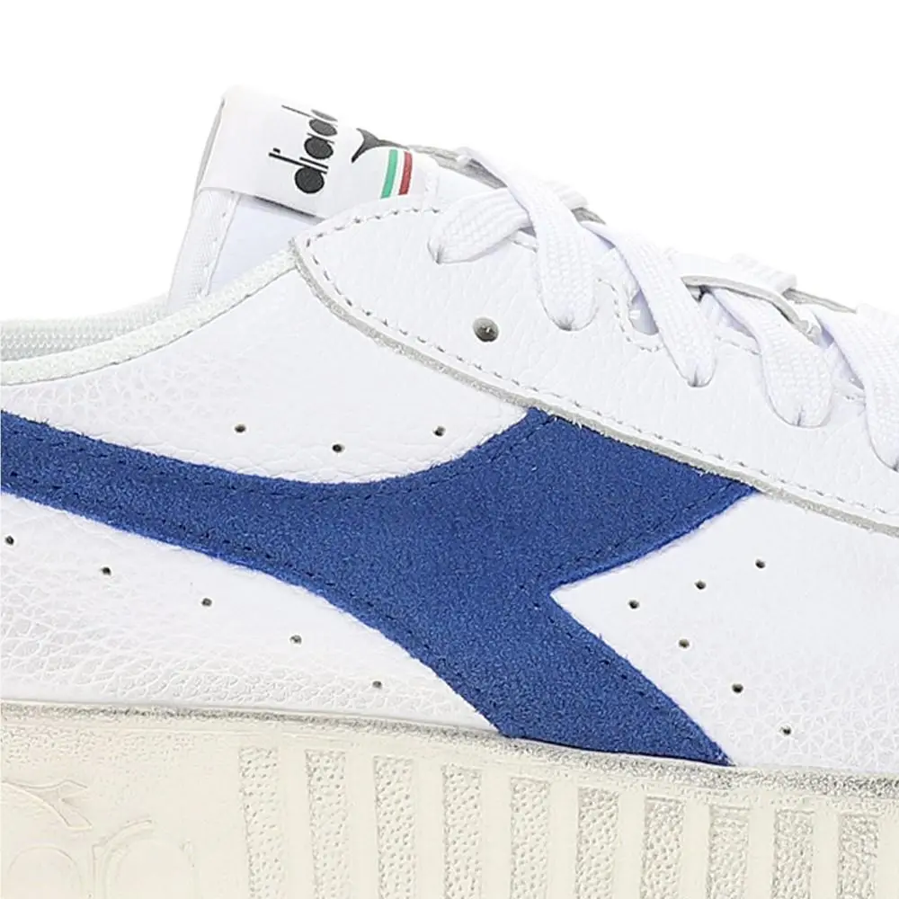 Diadora shoes - diadora Game Step Premium Wax Lace Up - 179571-D0299 - White (UPC: 193867975540) 4