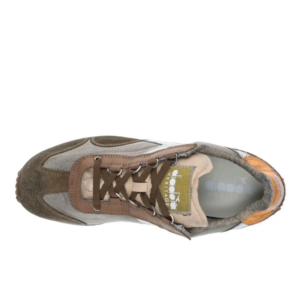 Diadora shoes - diadora Equipe H Dirty Stone Wash Evo Lace Up - 174736-25055 - Beige (UPC: 197020118195) 2