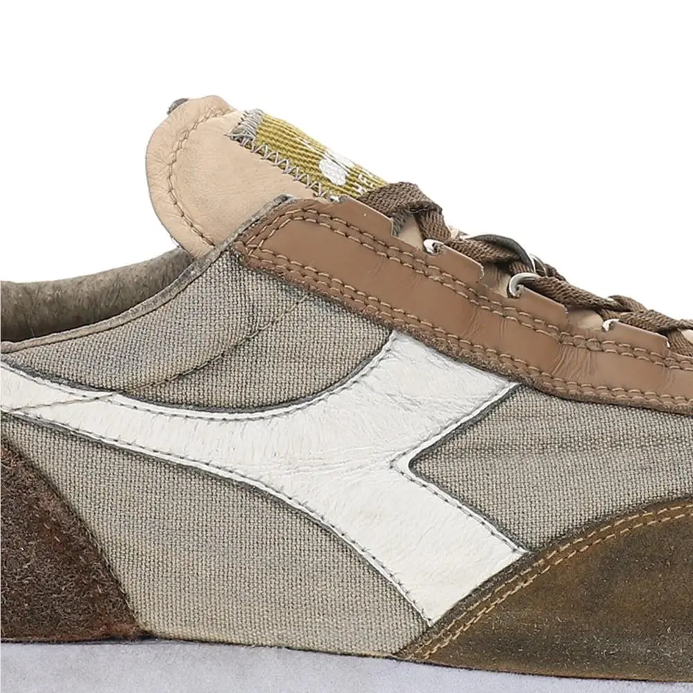 Diadora shoes - diadora Equipe H Dirty Stone Wash Evo Lace Up - 174736-25055 - Beige (UPC: 197020118195) 4
