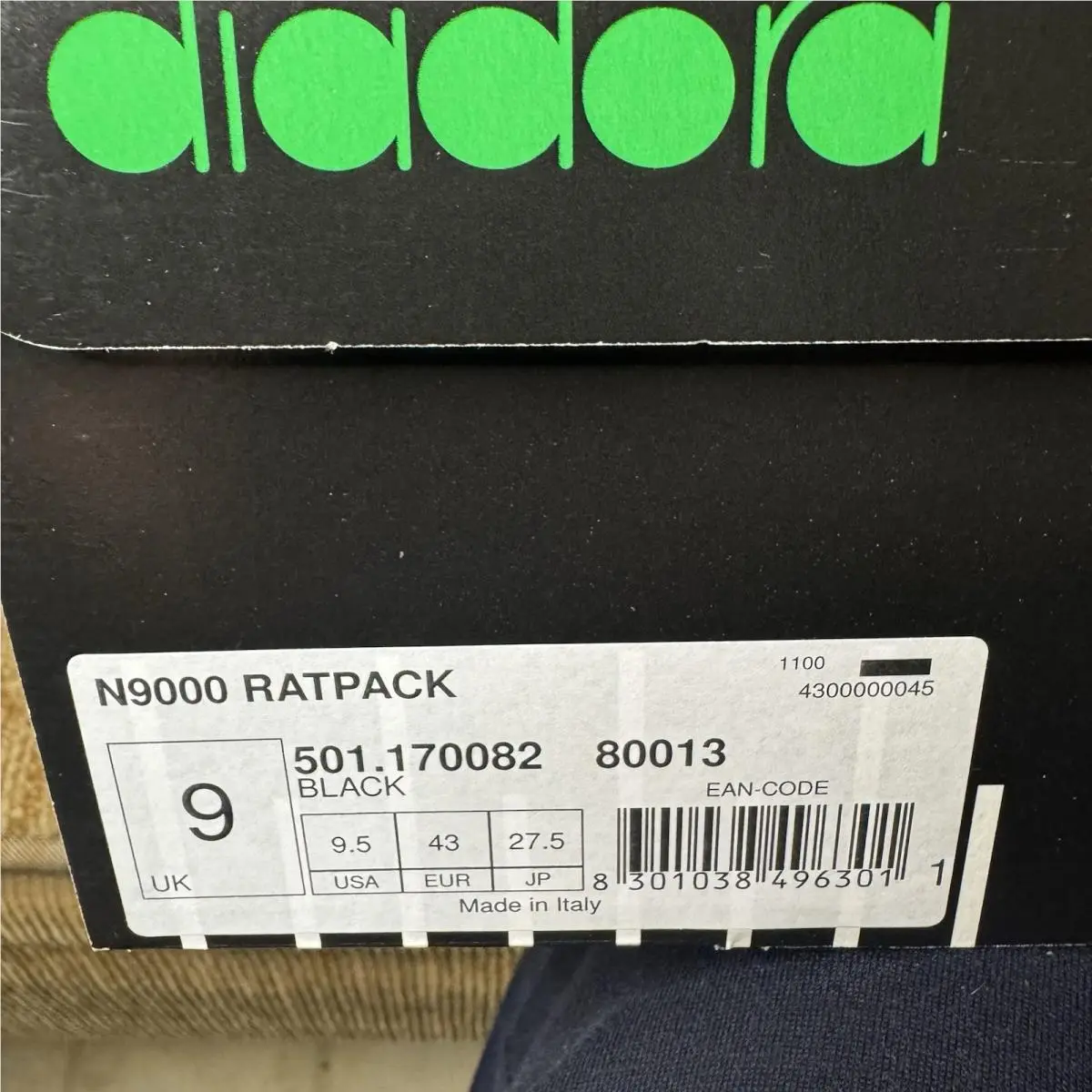 Diadora shoes - Concepts Diadora N9000 - Concepts - Black 5