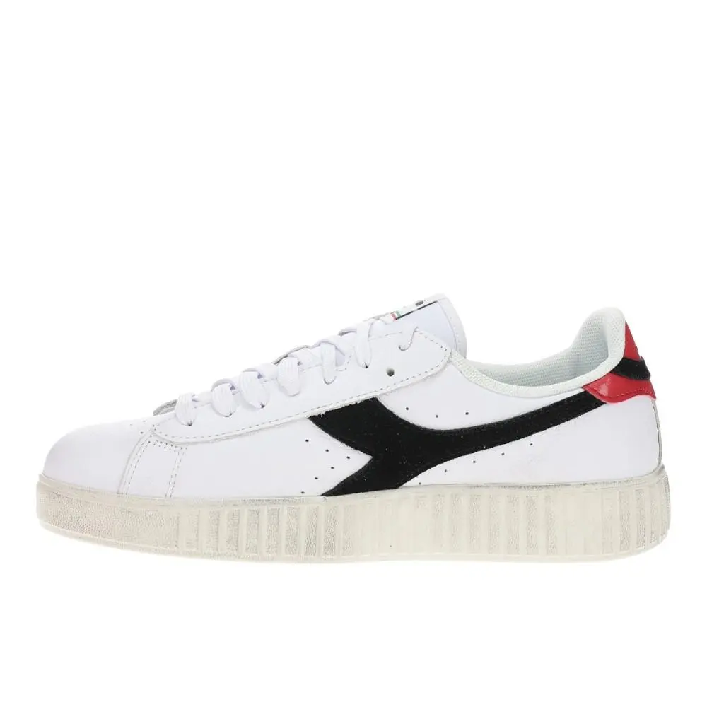 Diadora shoes - diadora Game Step Premium Wax Lace Up - 179571-C0351 - White (UPC: 193867974086) 1