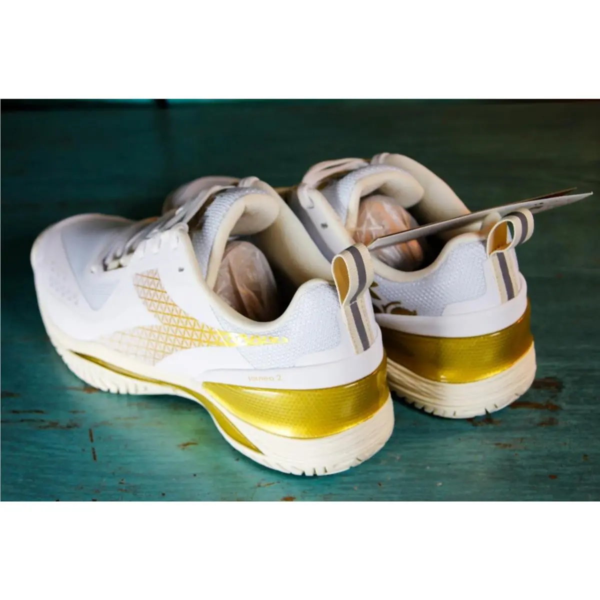 Diadora shoes - Blushfield Torneo 2 - Blushfield Torneo - 101179503 01 - White/Gold (UPC: 197020153417) 3