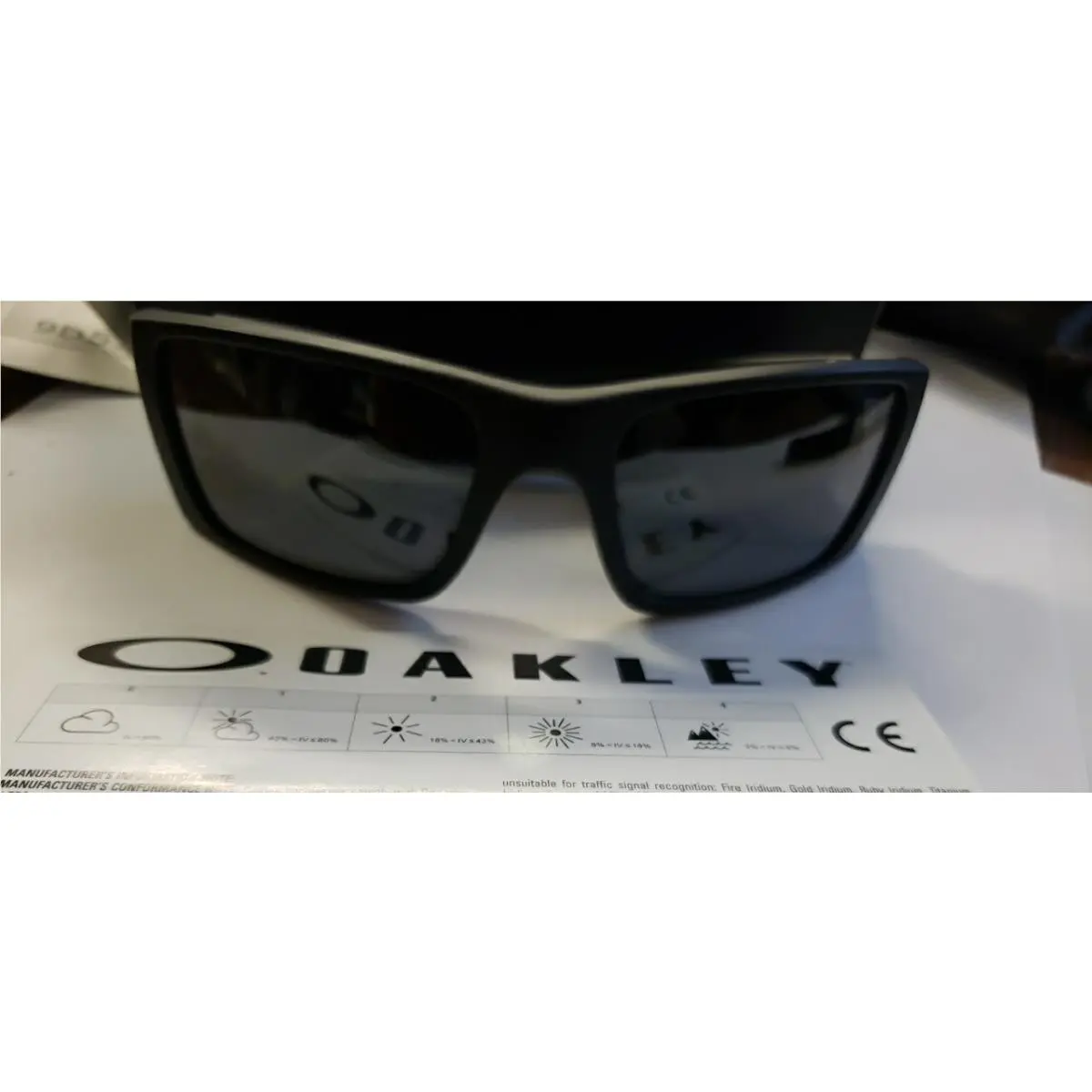 Oakley Fuel Cell Black Iridium Lens Men 0009096
