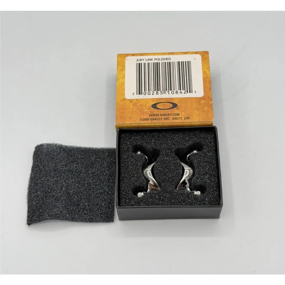 Oakley Jury Watch Polished End Links Set Stainless Steel Oem