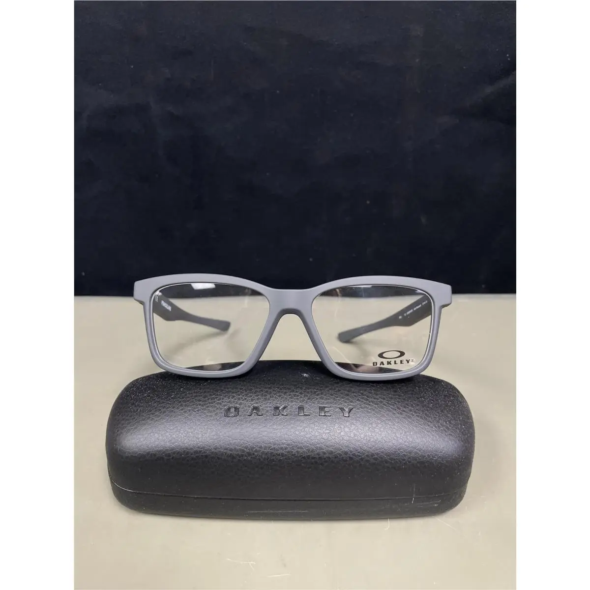 Oakley Unisex Satin Pavement - Demo Lense 7