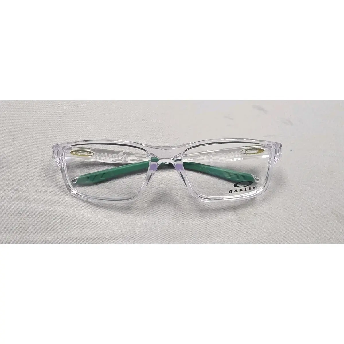 Oakley Crosslink OY8002-16 Eyeglasses Frames Only 51x15 122 Polished Clear Youth