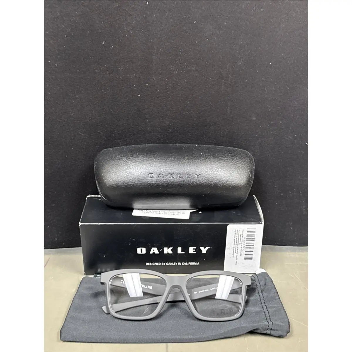 Eyeglasses Oakley Frame OX 8069 806908 Satin Demo Lenses