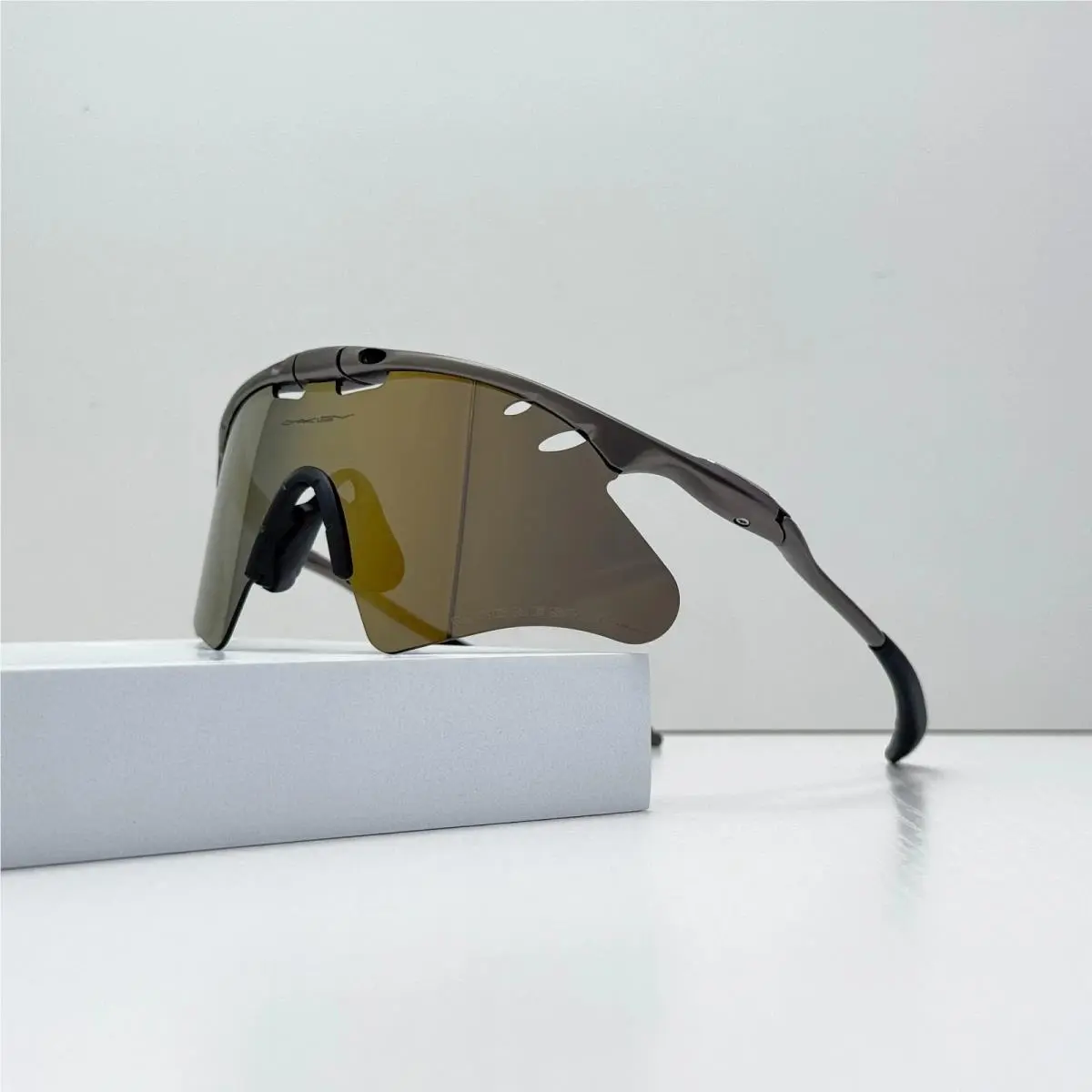 Oakley Magnesium X-metal Frame Gray Frames / Brown Lenses