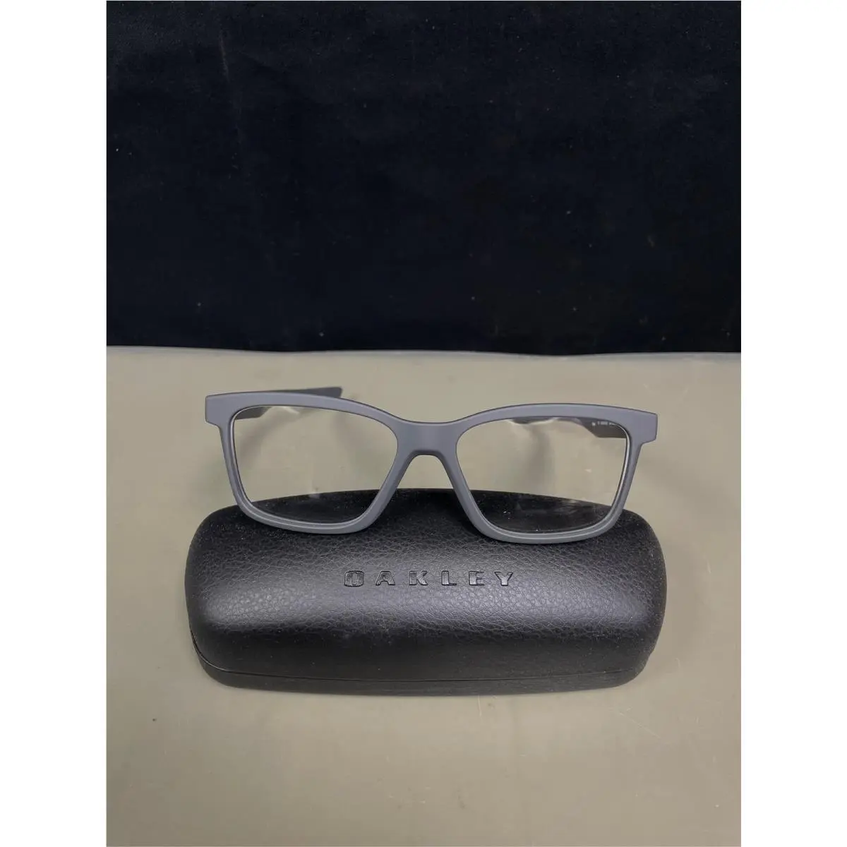 Oakley Unisex Satin Pavement - Demo Lense 8