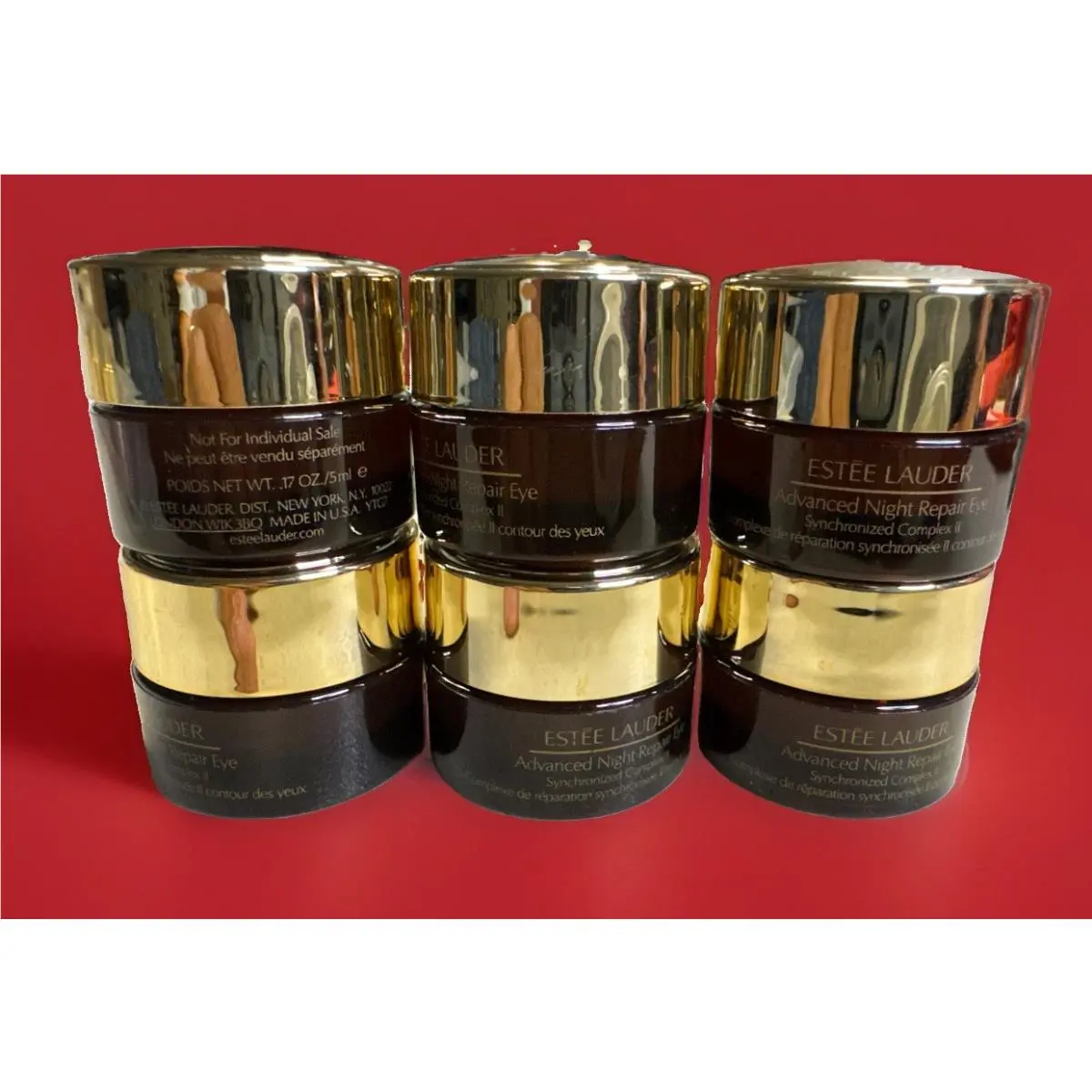 6 X Estee Lauder Advanced Night Repair Eye Supercharged Gel-creme Eye Cream .17
