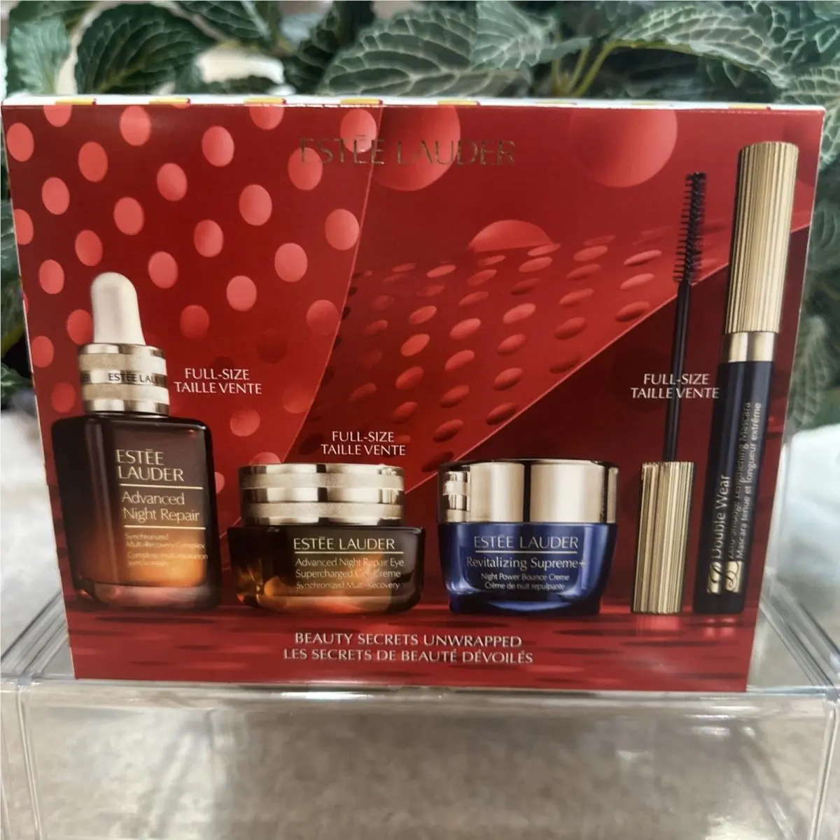 Estée Lauder Advanced Night Repair 4 Piece Set Serum Eye Night Cream Mascara