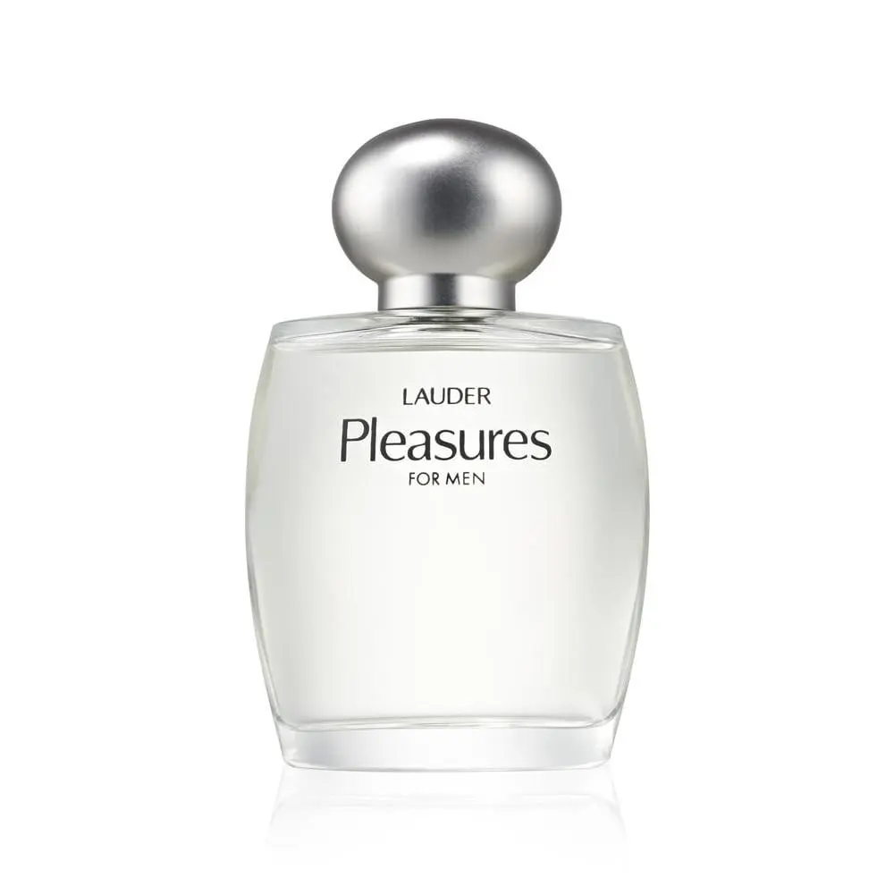 Estee Lauder Pleasures For Men Cologne Spray 3.4 Oz Sandalwood Citrus Nectarine