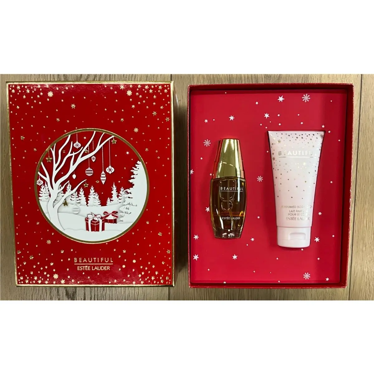 Estee Lauder Beautiful Perfect Duo Perfume 2Pc Gift Set: Edp Spray Body Lotion