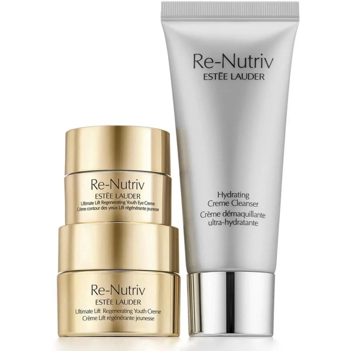 Estee Lauder Re-nutriv Ultimate Lift Regenerating Youth Cream 4pc Set-full Size
