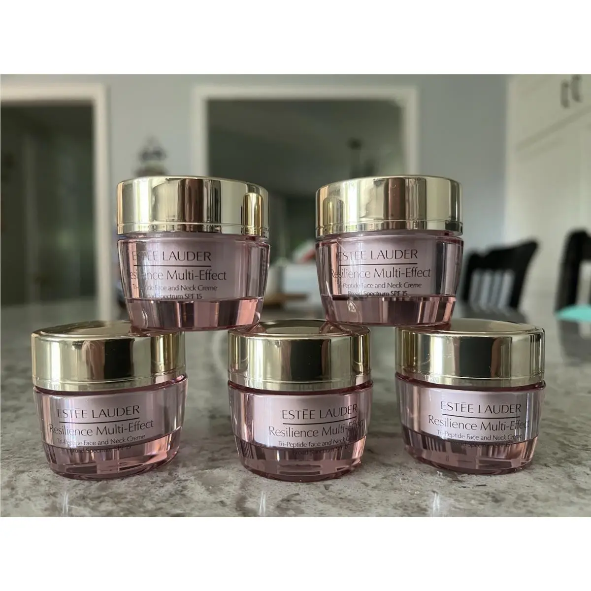 Estee Lauder Resilience Multi-effect Tri-peptide Face Neck Creme 0.5 oz Nwob