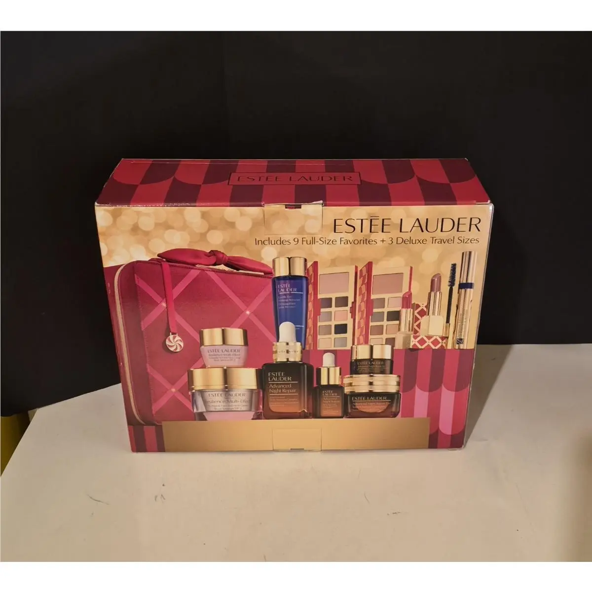 Estee Lauder Holiday Blockbuster 9 Full Sz 3 Travel Sz Resilience Cream