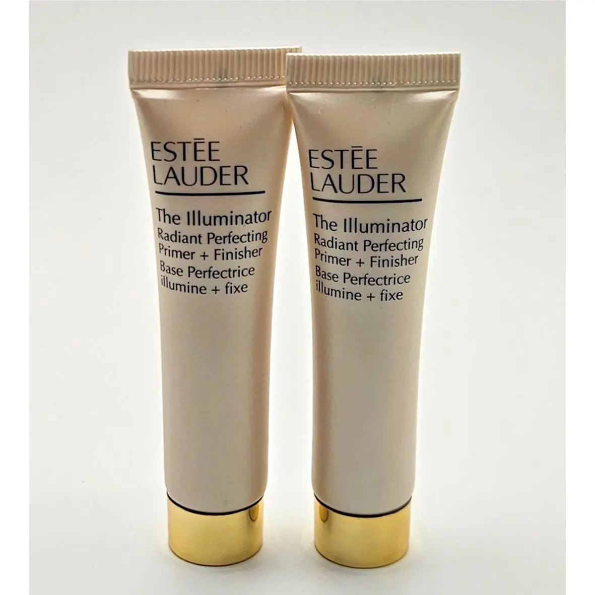 2 x Estee Lauder The Illuminator Radiant Perfecting Primer + Finisher 15ml Read