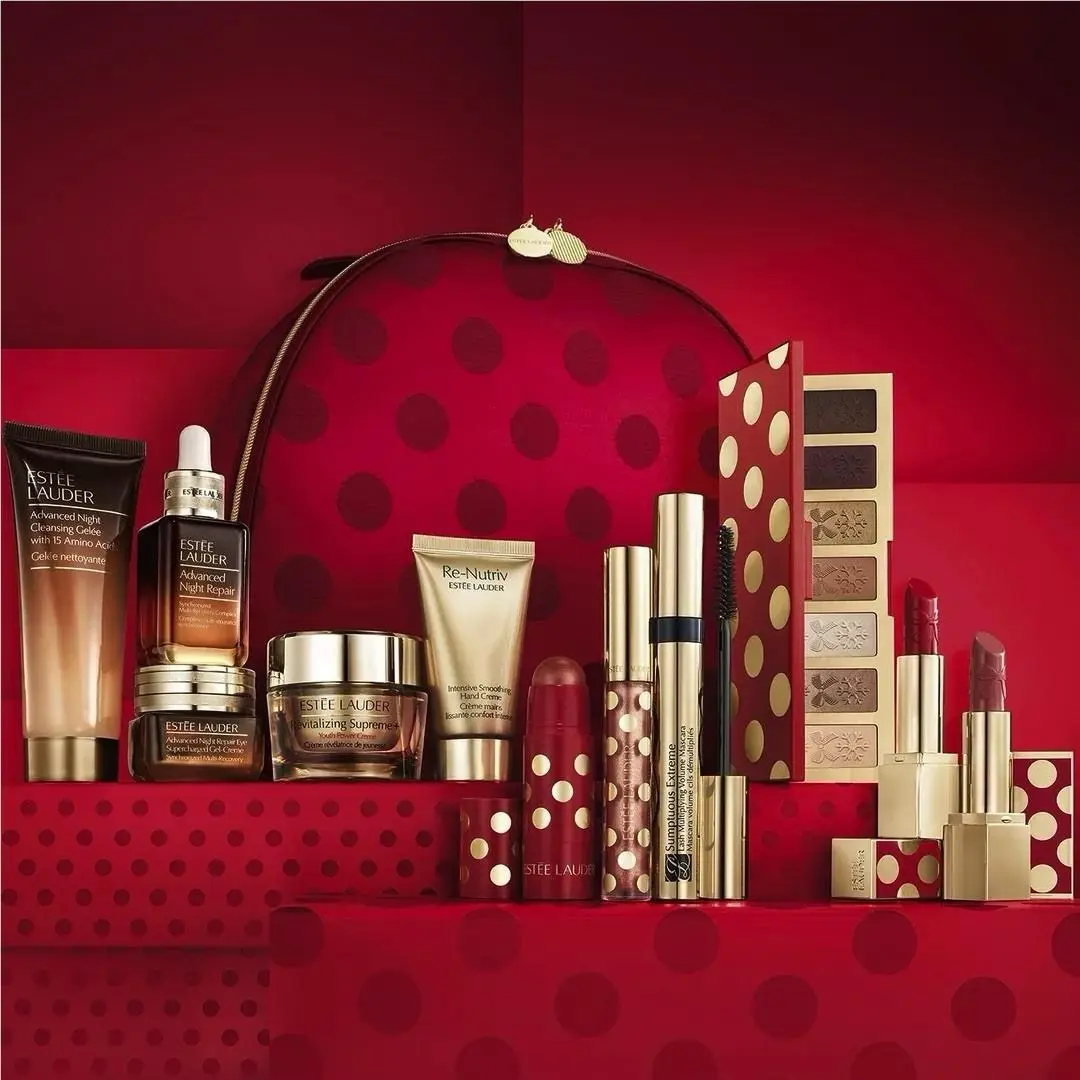 Estee Lauder Holiday Blockbuster Makeup Gift Set 2025 Value Glow Warm