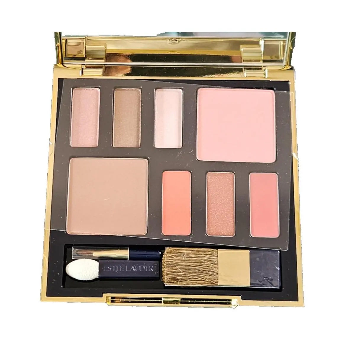 Estee Lauder Pure Color Makeup Palette Fresco Peach Passion Melon Lipstick