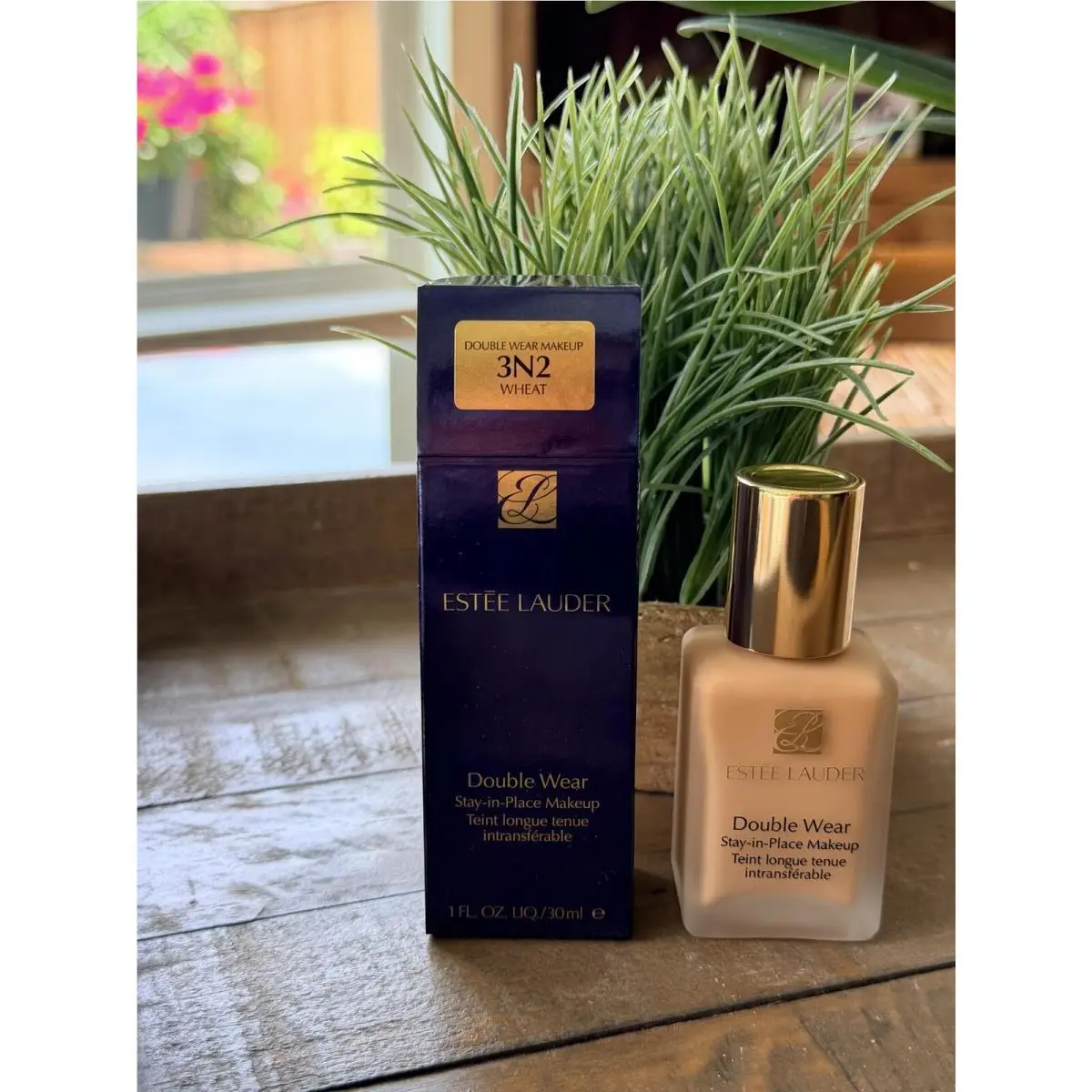 3N2 Wheat Estee Lauder Double Wear Stay-in-place Makeup 1oz/30ml Discon