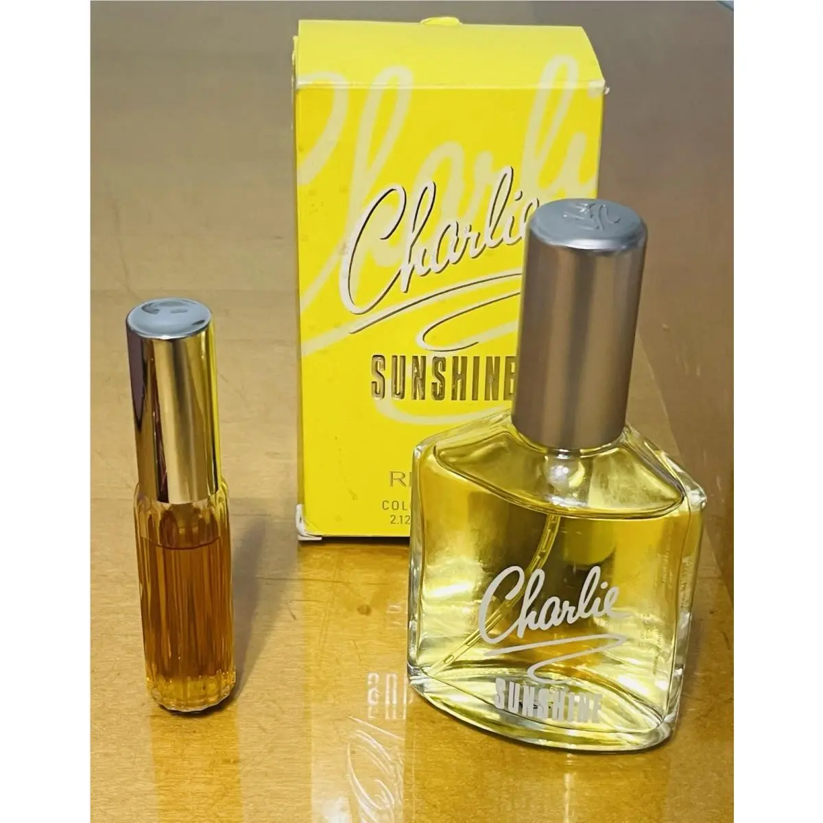 Vtg. Estée Lauder Estee Super Cologne Spray .35 Oz. Charlie Sunshine 2.12 oz