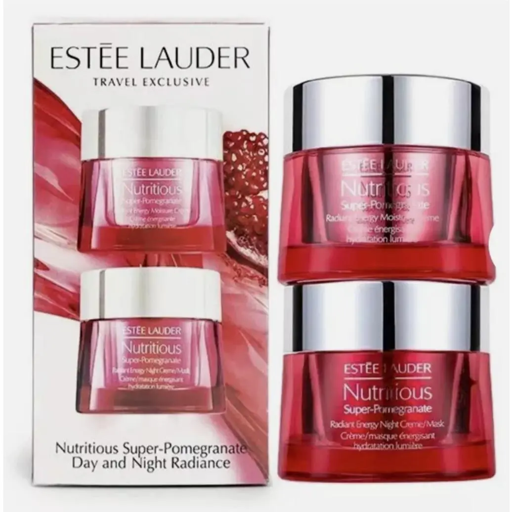 Estee Lauder Nutritious Super-pomegranate Day Night Radiance Set 2 Pack