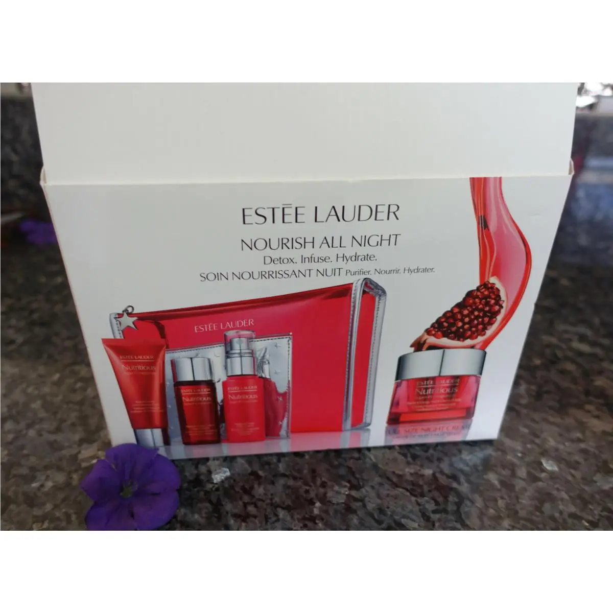 Estee Lauder Nutritious Super Pomegranate Nourish All Night Set