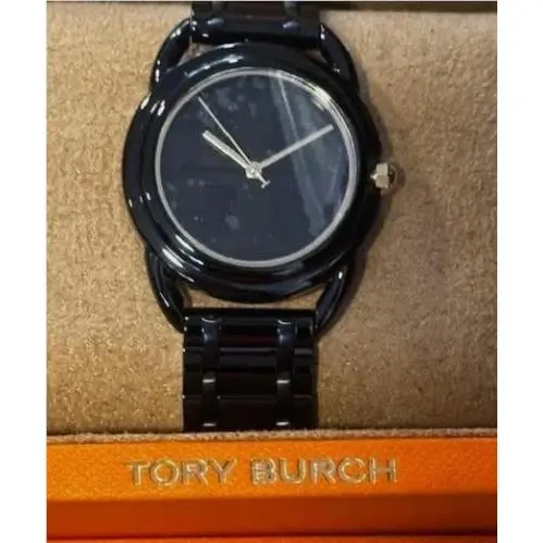 Tory Burch The Miller Black-tone Stainless Bracelet Watch 32mm TBW7225
