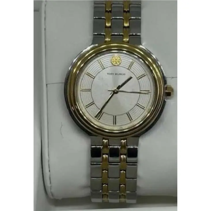 Tory Burch Bailey TBW6104 2Tone Stainless Bracelet Watch 34mm