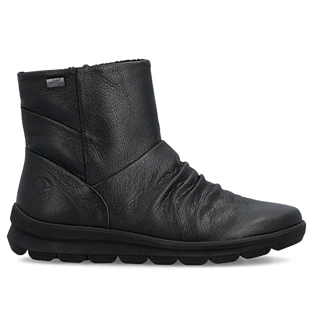 Rieker Women`s Z0066 Berta Waterproof Ankle Bootie