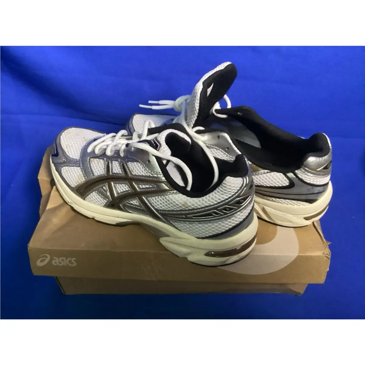 Asics shoes - ASICS GEL-1130 - 1201A256 - White, Silver, Black, Gold 1