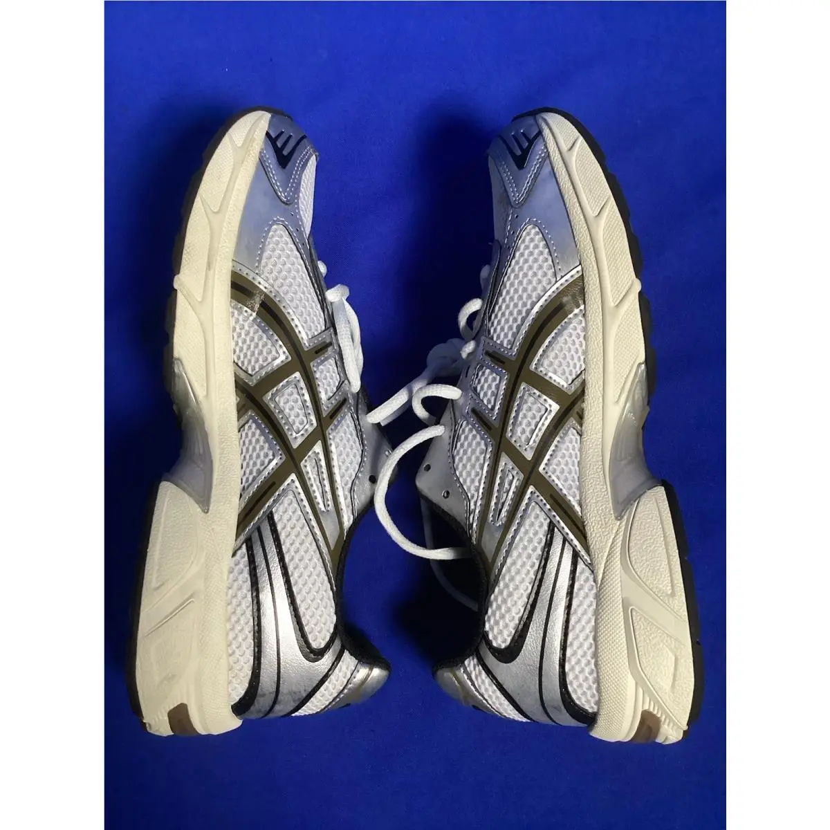 Asics shoes - ASICS GEL-1130 - 1201A256 - White, Silver, Black, Gold 5