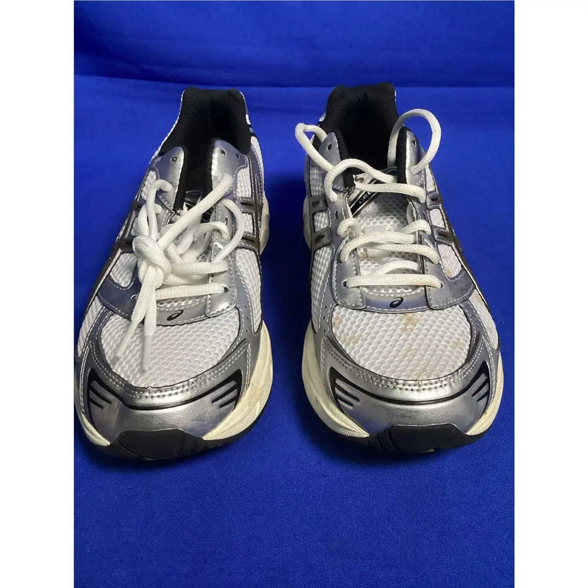Asics shoes - ASICS GEL-1130 - 1201A256 - White, Silver, Black, Gold 7