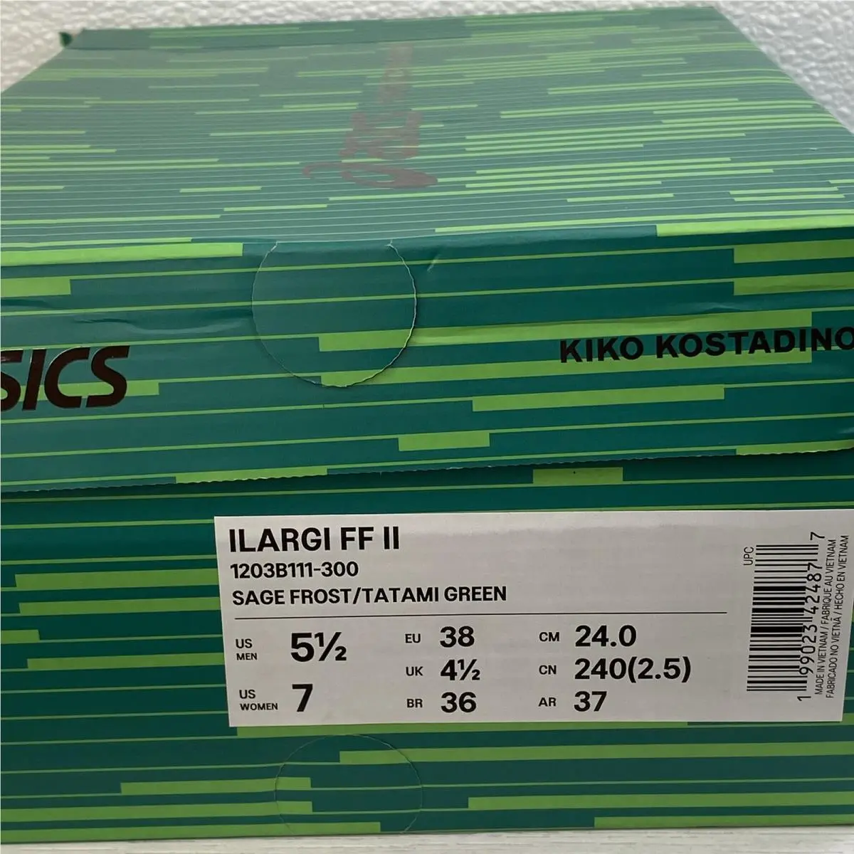 Asics shoes - Green (UPC: 199023424877) 10