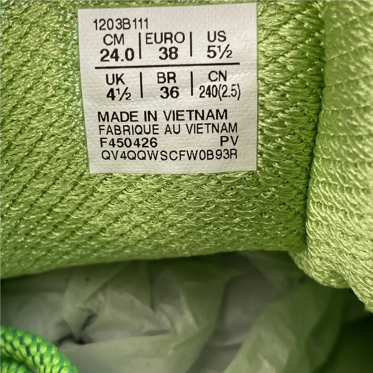 Asics shoes - Green (UPC: 199023424877) 7