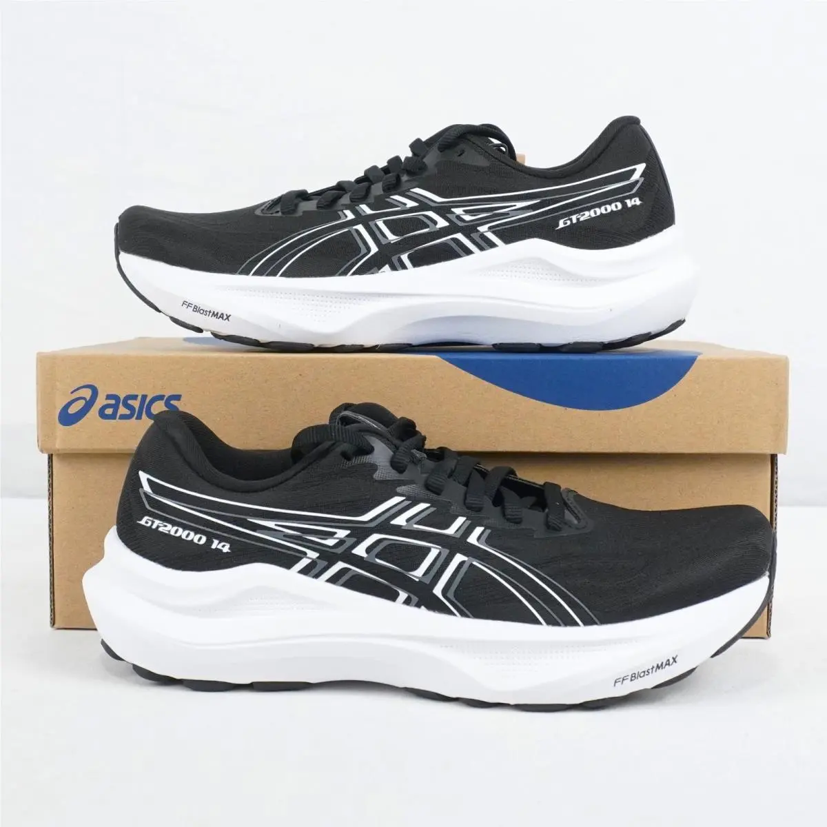 Asics GT-2000 14 Mesh Running Shoes In Black/white Women`s US 7 1012B843-001