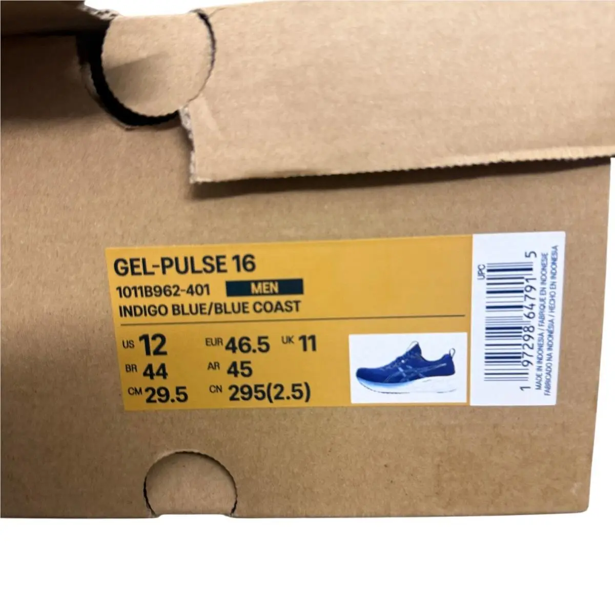Asics shoes - GEL-PULSE 16 - Blue 6