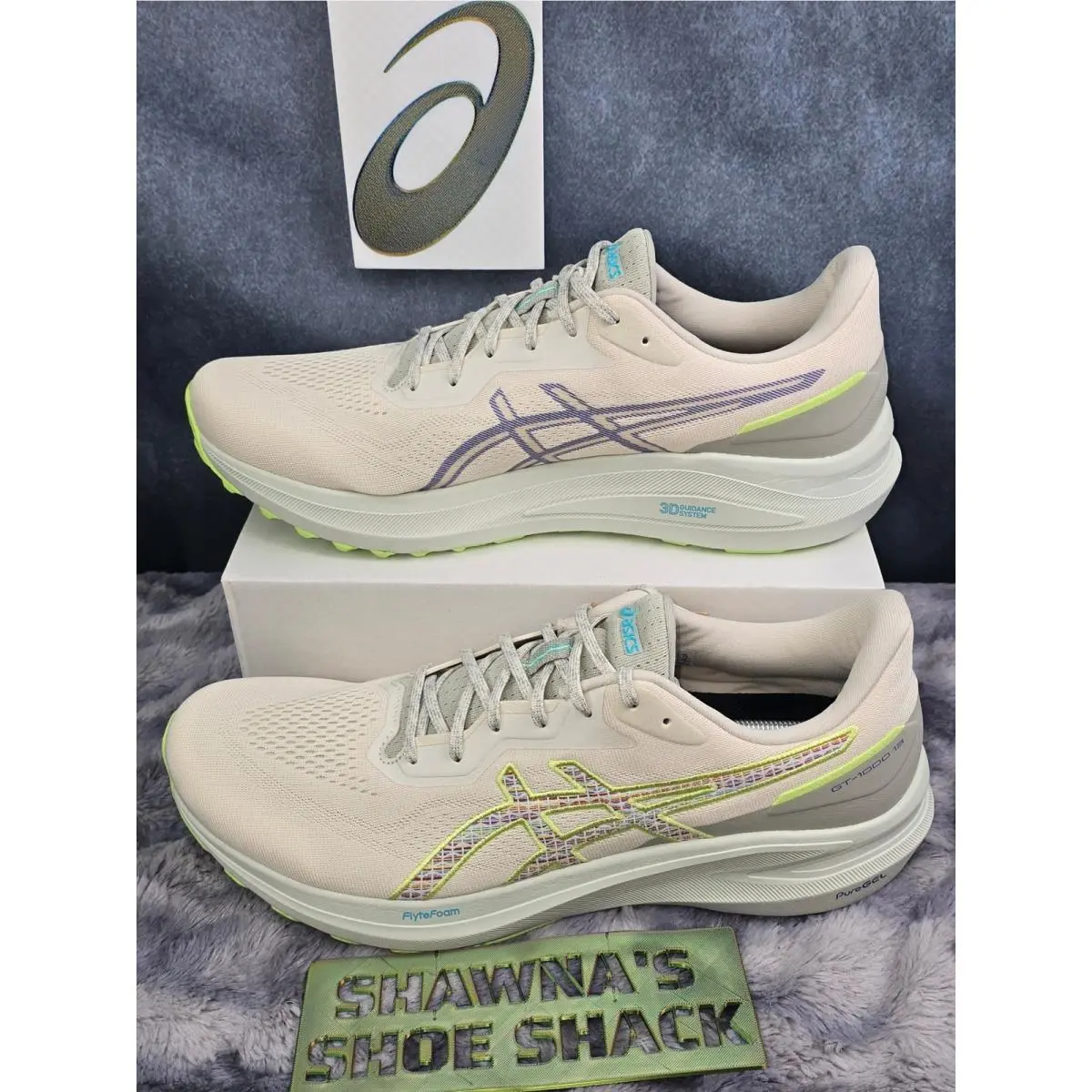 Asics GT-1000 13 TR in Nature Bathing Lime Green Men SZ 14 1011C043