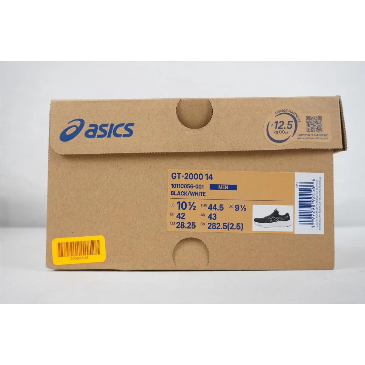 Asics shoes - 1011C056001 - 1011C056-001 - Black (UPC: 197298924566) 7