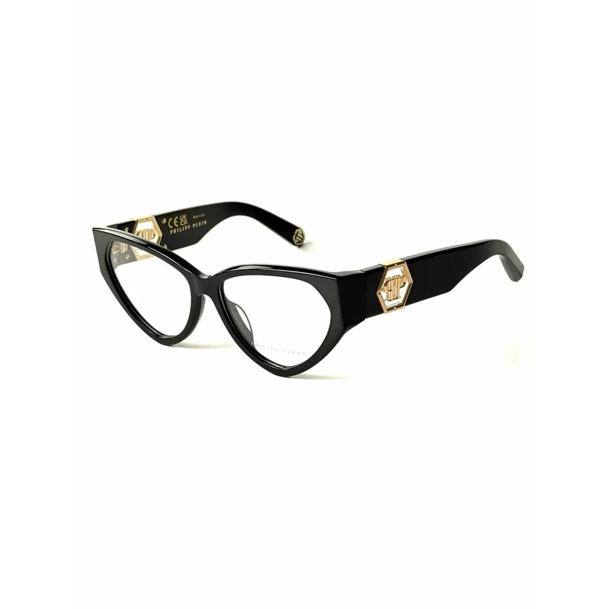 Vpp 163 0700 Black 57-15 Eyeglasses by Philipp Plein
