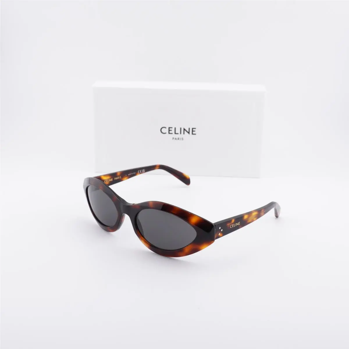 CL40311I 53A Havana/grey 59-20-130 Sunglasses by Celine
