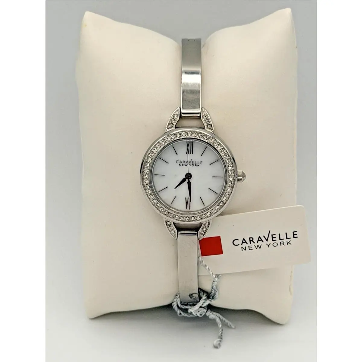 Caravelle by Bulova York Silver Women`s Watch 43L166