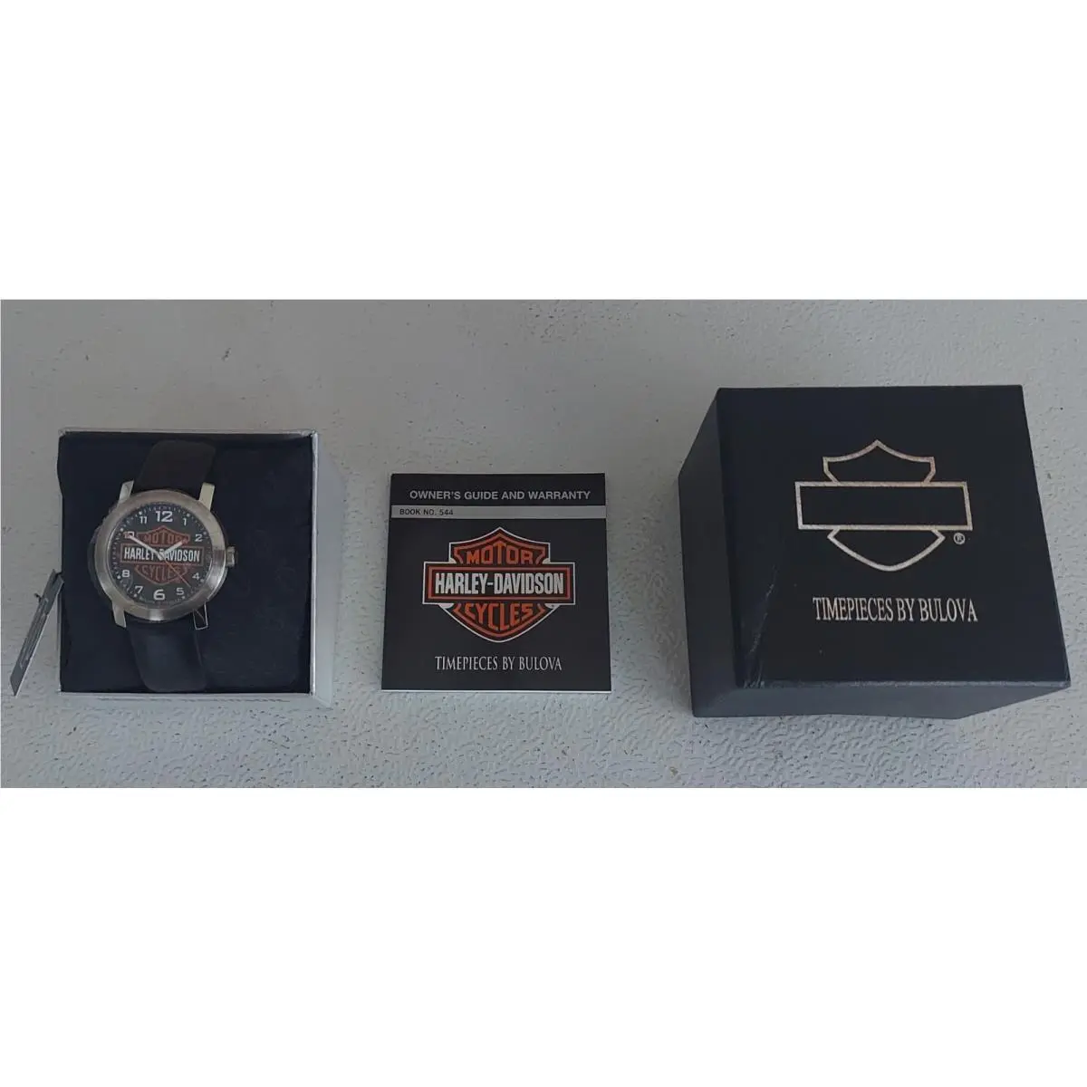 Harley Davidson 2009 Bulova Men`s Watch 76A04 Quartz Needs Battery