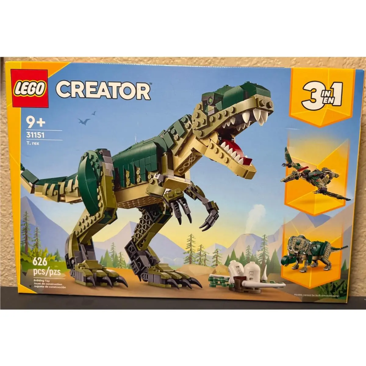 Lego 31151 - Creator 3 in 1 - Dinosaur Building Set T Rex