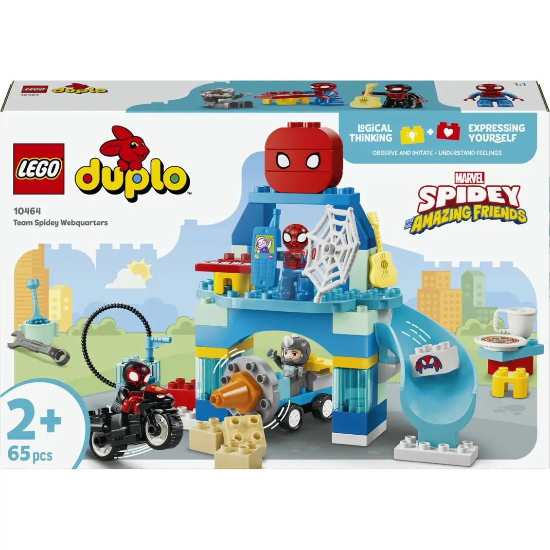 Lego Duplo Marvel Team Spidey Webquarters 10464 Building Toy Set Gift