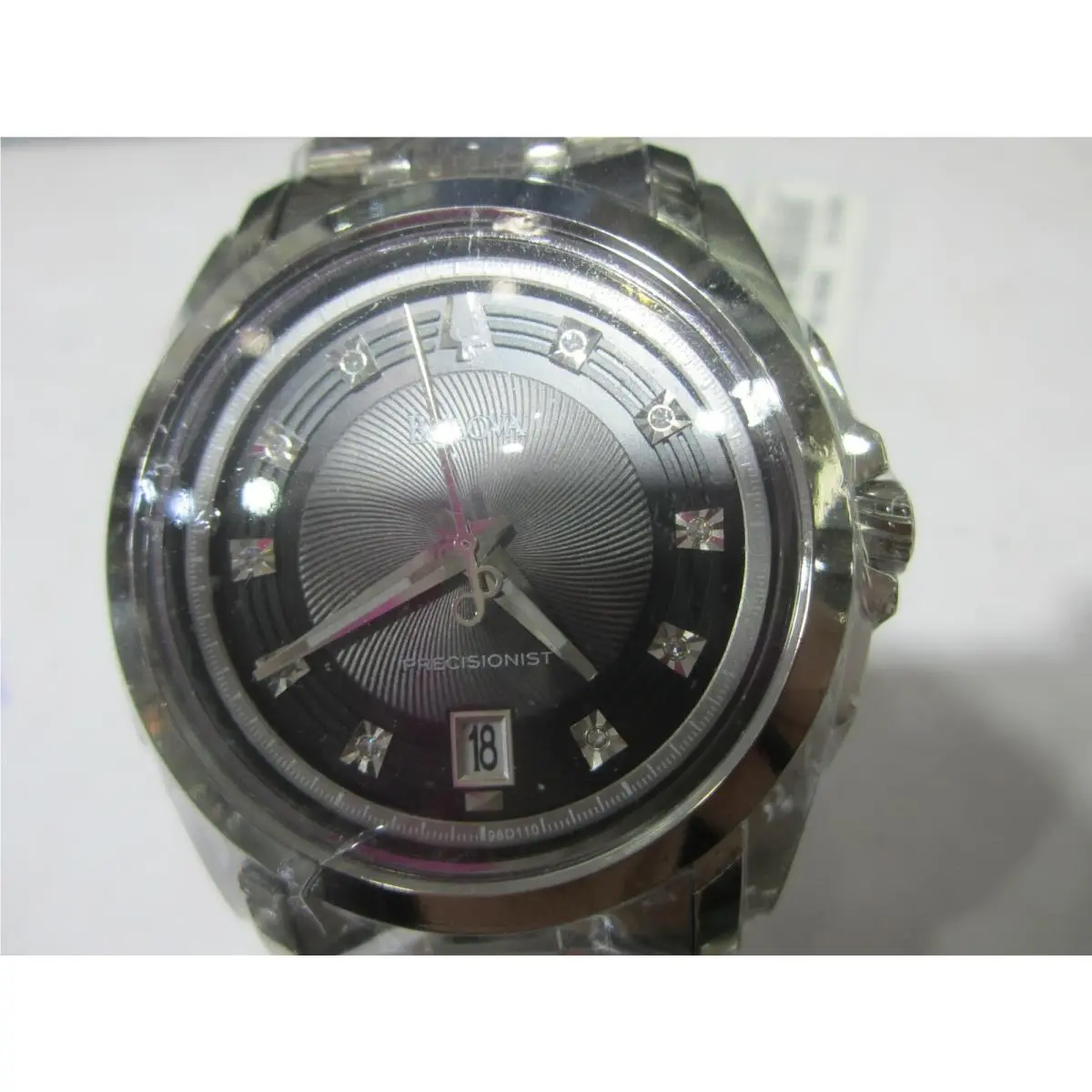 Precisionist Men`s Watch Quartz All S/s Japan 96D110 by Bulova