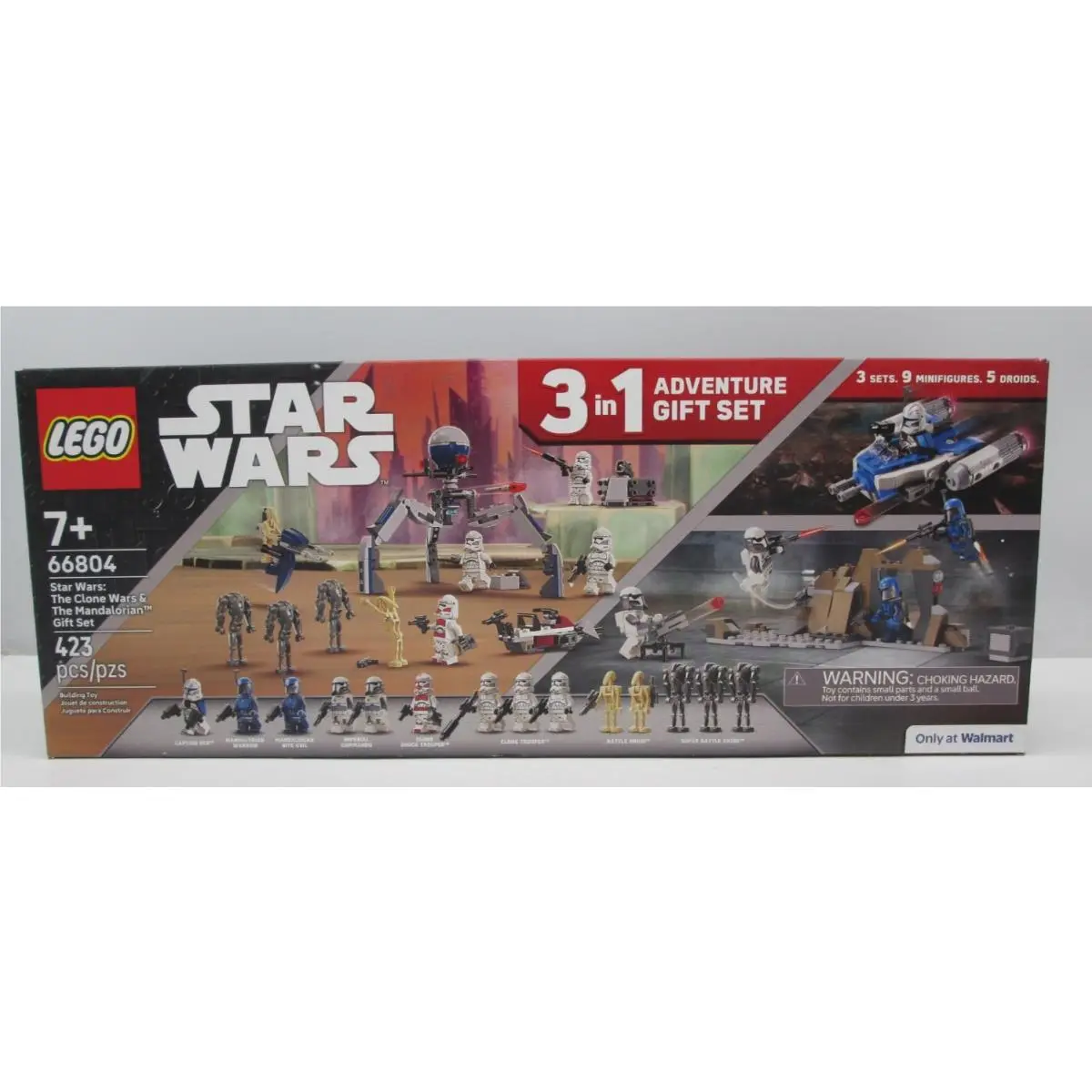 Lego Star Wars 66804 The Wars The Mandalorian Gift Set 423 Pcs Walmart