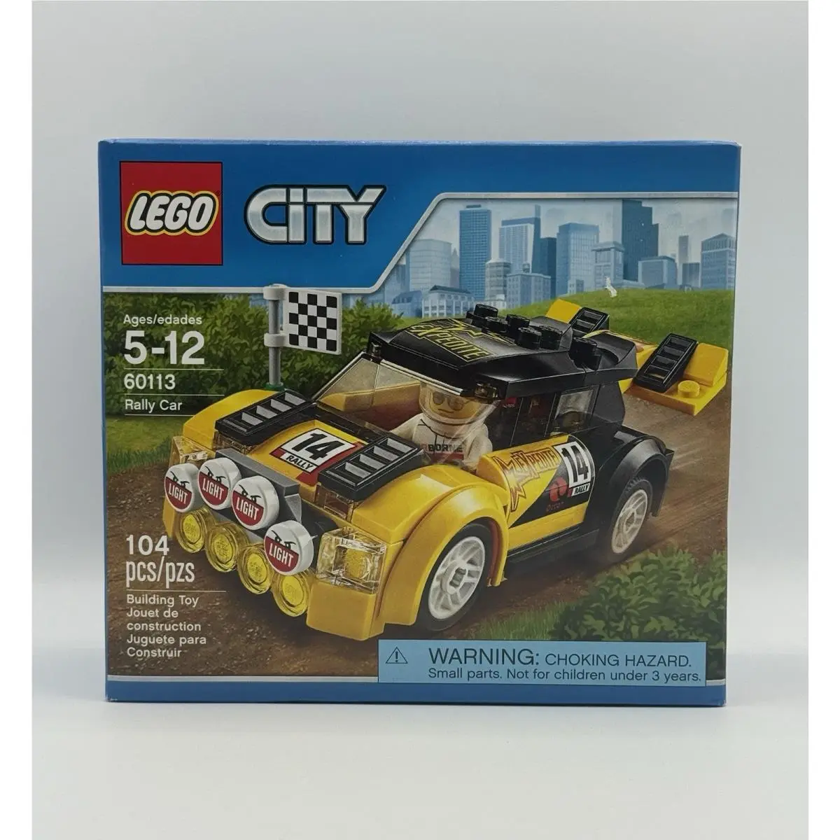 Lego City 60113 Retired Rally Car 104pcs
