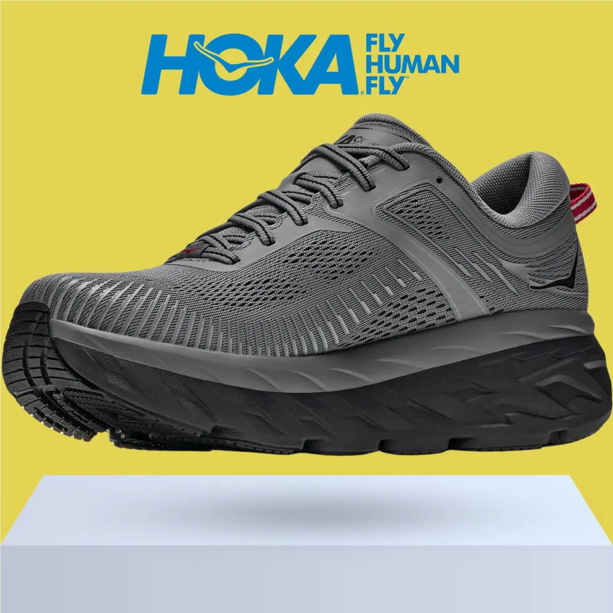 Hoka shoes - Hoka One One Bondi 7 - Asteroid/Black 0