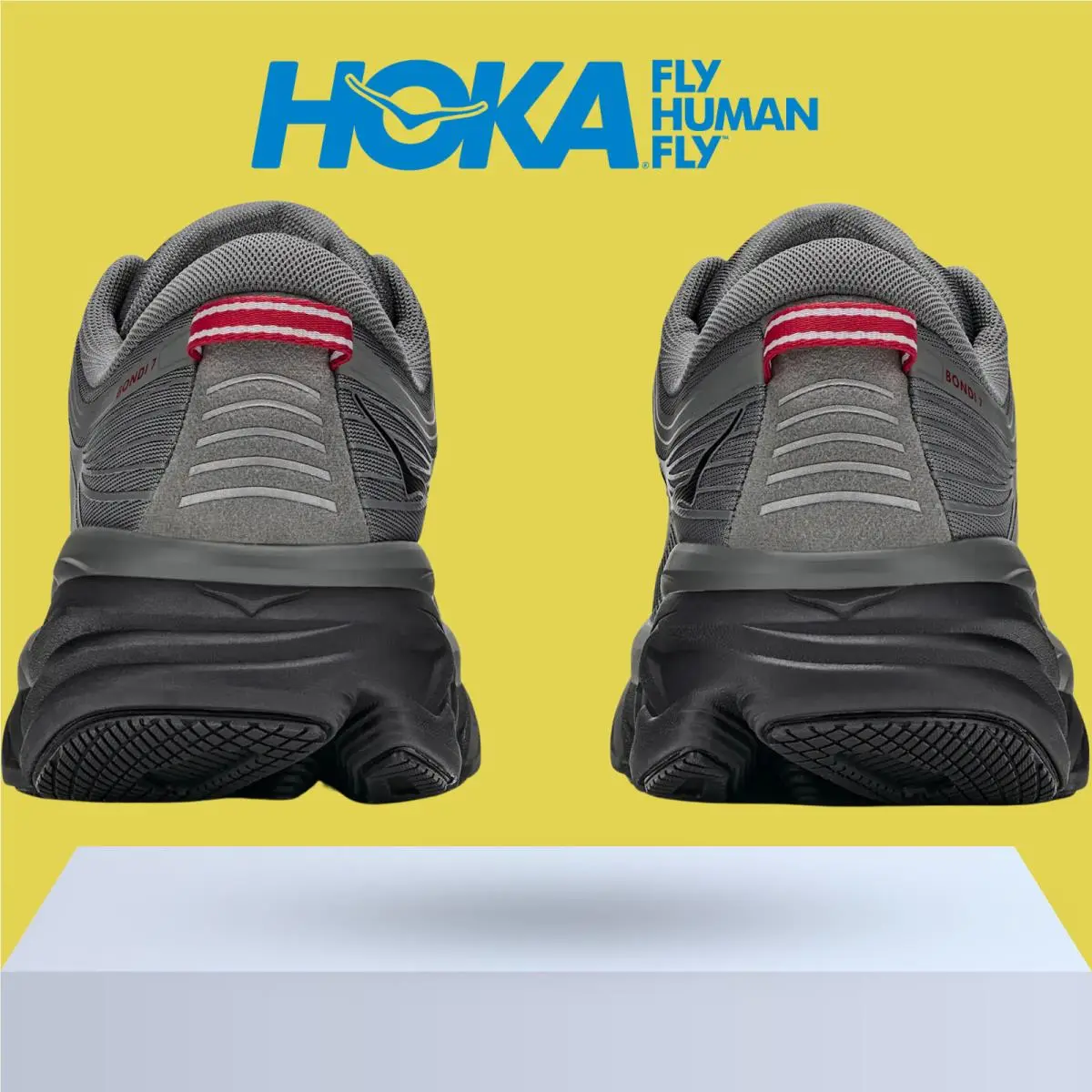 Hoka shoes - Hoka One One Bondi 7 - Asteroid/Black 6